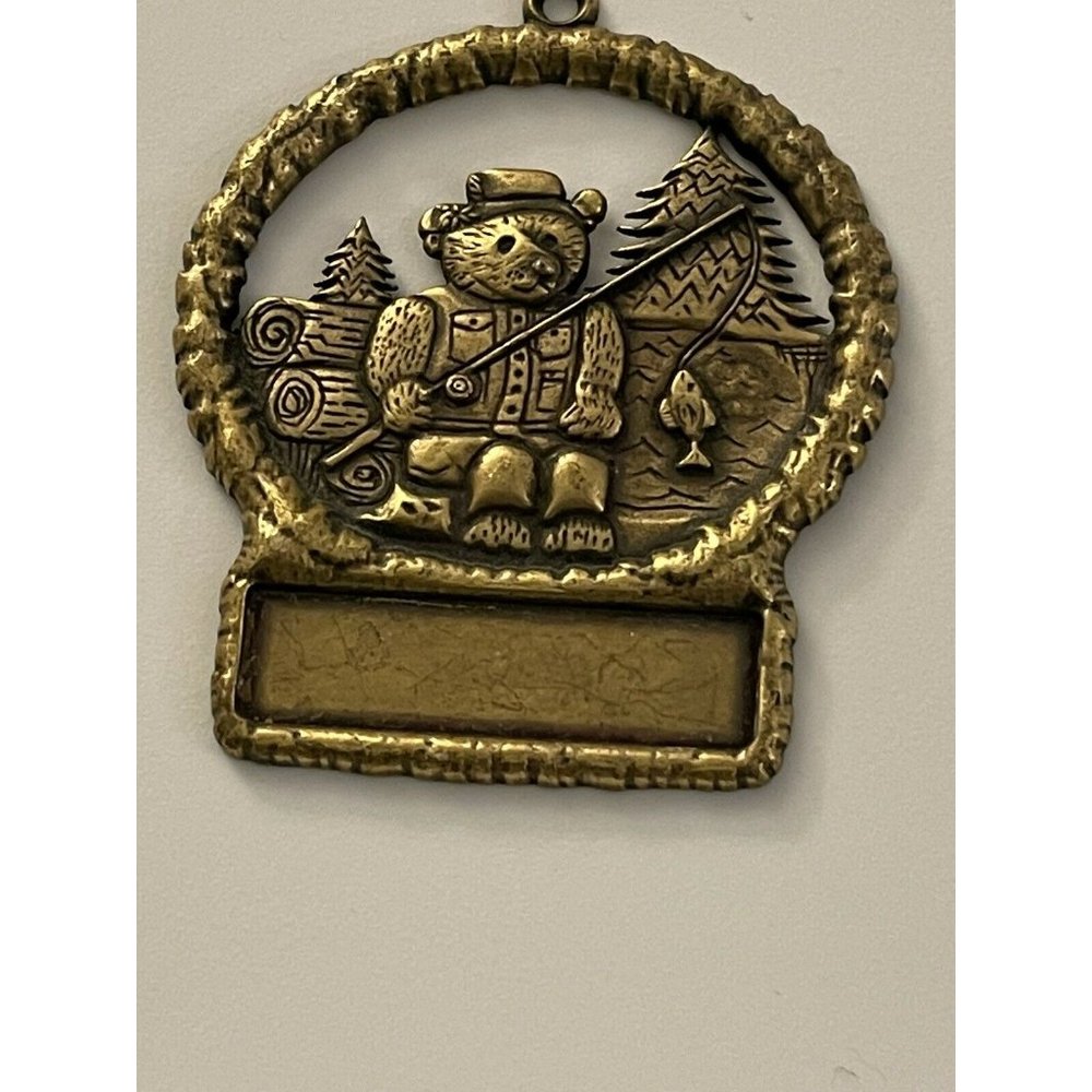 Bear Fishing Gloria Duchin Ornament D11